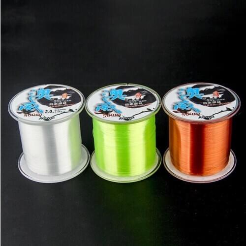 Nylon Line Super Strong Nylon Fishing Line 500M 2-35LB Monofilament Line Japan Material Fishline for Carp Fishing