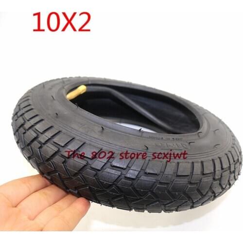 Newest 10x2 (54-152) Tyre Tire / Inner Tube for Scooter Pram Stroller Kids Bike Roadster Trike Tricycle Rear Wheels Bent Valve