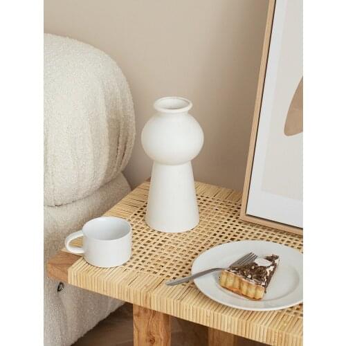 Creative New Products Simple Ins Vase Ceramic Decoration Home Adornment Desktop Plant Dried Flower Flowers Arrangement Ornaments