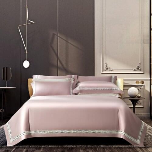 800TC egyptian Cotton bedlinen Hollowed out Bedding Set King Queen Size Bed Linen Duvet Cover Bed Sheet Set Pillowcases