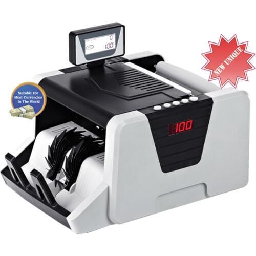 Money Counter Support Multi-Currency Bill Automatic Detecting With Uv Mg Mt With Auto And Manual Function