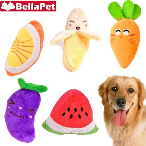 Squeaky Dog Toy for Small Large Dogs Interactive Cotton Soft Dog Toy Pet Product Chew Toy for Dogs Accessories Pug PitBull