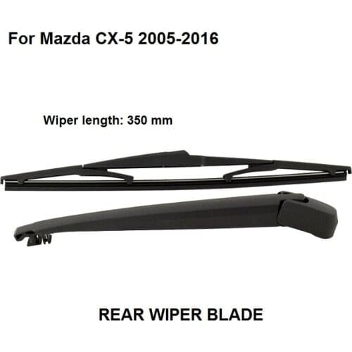 Rear Wiper Blade For Mazda CX-5 2005-2016 Wiper Rear Windscreen Windshield Wiper Arm with Blade Set