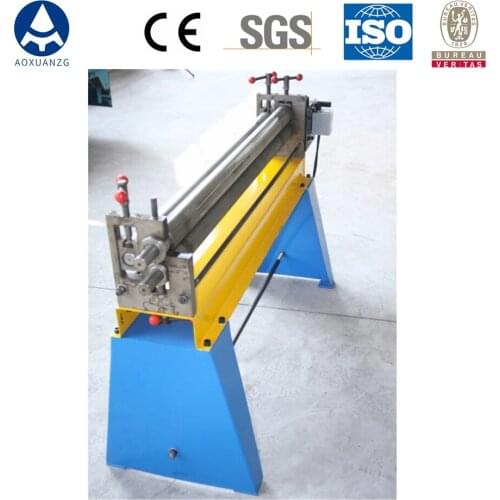 Factory Price Sheet Metal hvac duct electric 3 Roller Rolling Bending Machine