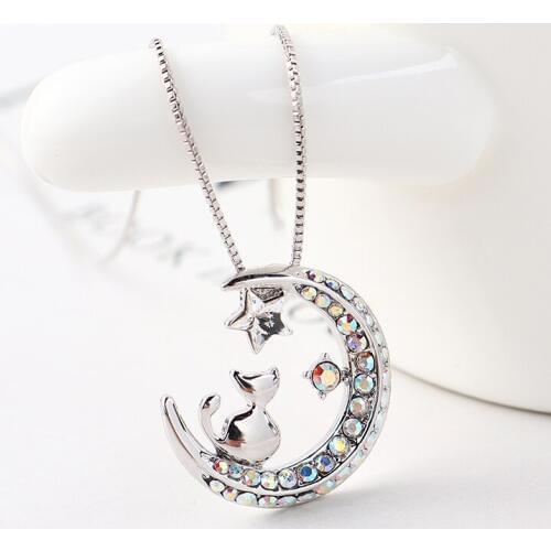 New Fashion Retro Geometric Pendant Collar Double chains leather simple choker Heart necklace gift for women girl 139090