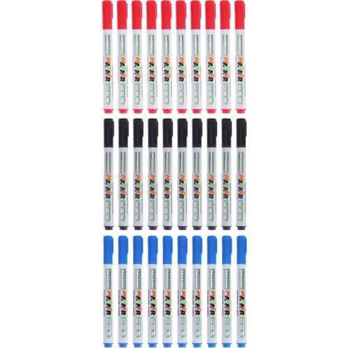 10pcs Quick-Drying Erasable Whiteboard Pen DIY Marker Pen for Kids Drawing