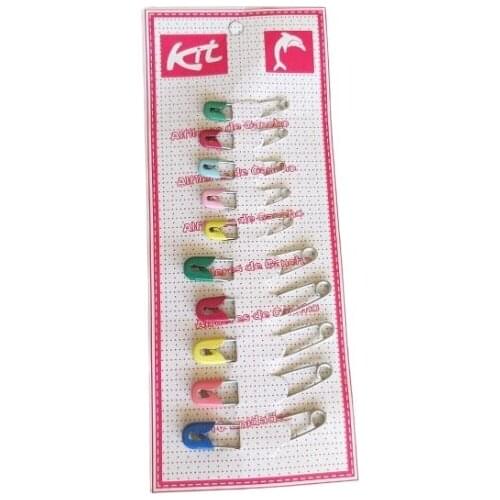 10lu Card colorful safety needle