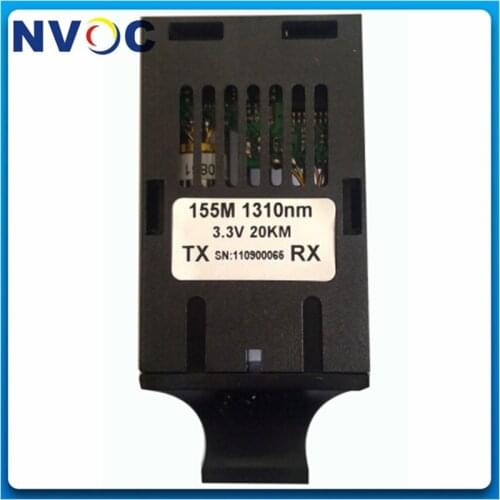 155Mb/s 1x9 20km 40KM 155M 1310nm 3.3V 5V SM Duel Fiber SC 1*9 Commercial Grade Fiber Optic Module