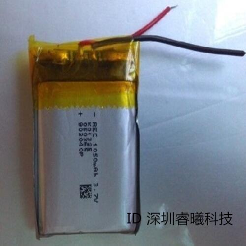 3.7V lithium polymer lithium battery 903040P-1200mAh
