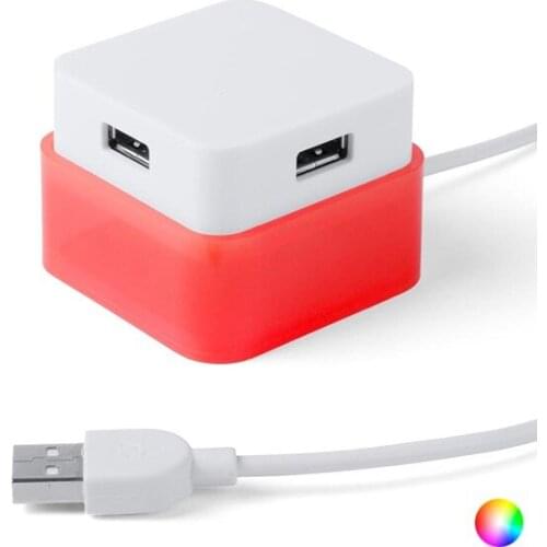 4-Port USB Hub 144635 Bicoloured 144635
