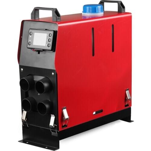 5500w 12V 24v Diesel Air Heater All in One 1 Air Outlet Diesel HeaterRemote Control Parking Heater Silencer