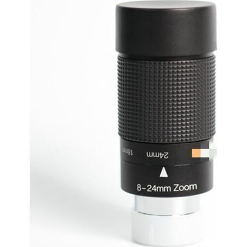 8-24mm Accessories Astronomical Telescope FMC Full Green Film Telescope Zoom Eyepiece HD Zoom 1.25 Inch 31.7mm Universal