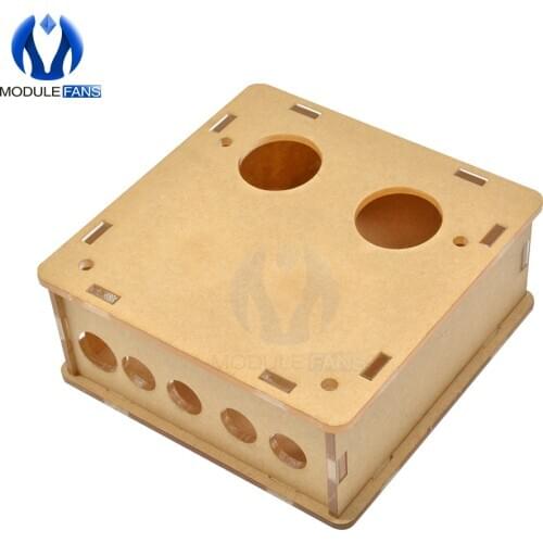 Acrylic Box Shell Case 6J1 Valve Preamp Pre-amp Tube PreAmplifier Board Headphone Amplifier Buffer Transparent