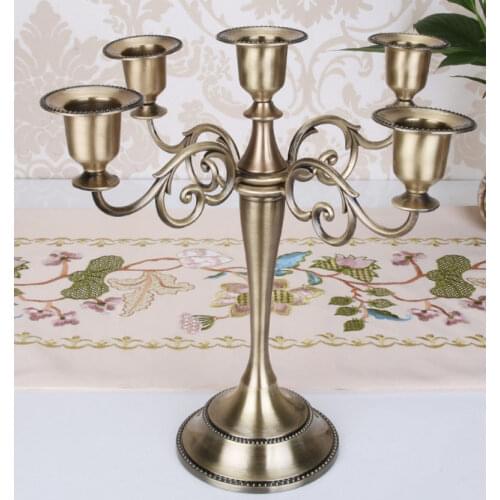 Alise Maison Decorative Metal Candlesticks