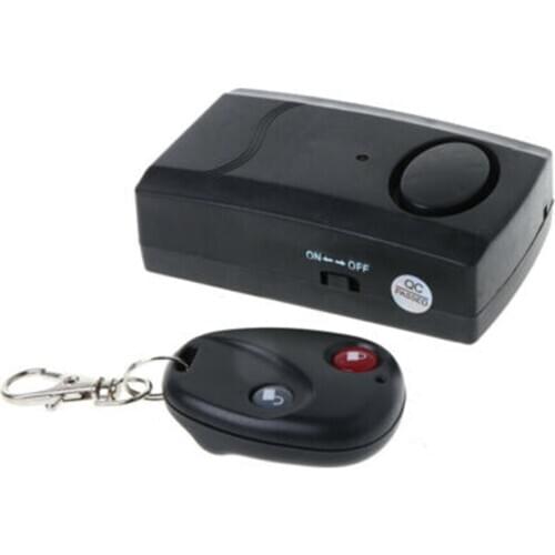 Wireless Remote Control Vibration Security Alarm Door Window Car Bike Anti-thief Device Car Accessories For Motorcycle Bike