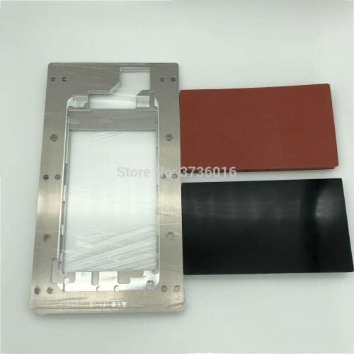 YMJ laminating mold for iphone 6 plus 6p glass positioning oca polarizer film laminating tested before shipping working good