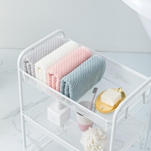 2pcs Cotton Hand Face Towel Absorbent Kitchen Towel Gym Sports Towel Cafe Hotel Beauty Salon Sauna Spa Cleaning Wash Cloth T6