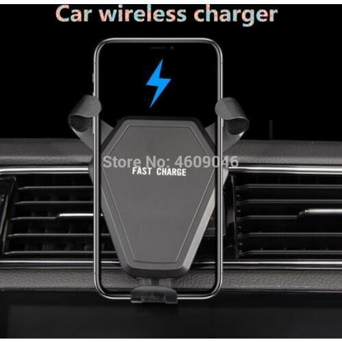 Qi Car Wireless Charger Phone Holder for mazda 3 jeep renegade passat b8 mazda cx-3 honda civic 2006-2011 mercedes benz