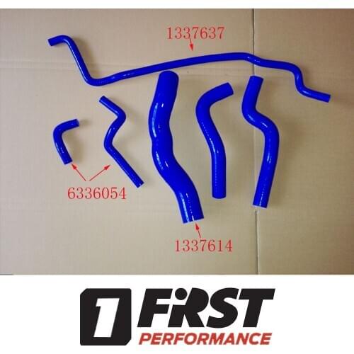 Silicone water coolant hose for Opel Signum Vectra C 2.2L Z22YH/Z22SE Engine Opel with OE 1337614 1337637 6336054