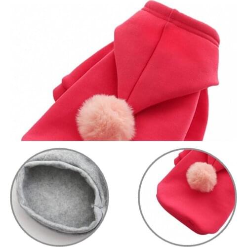 Thickening Stylish Small Dog Winter Coat Unisex Pet Sweater Close-fitting for Outdoor