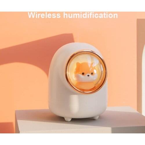 Humidifier Portable USB Ultrasonic Colorful Cup Aroma Diffuser Cool Mist Maker Air Humidifier Purifier With Light For Car Home