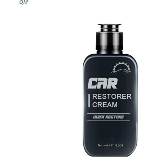 100ml Car Refurbished Cream for Auto Leather Parts Fast Acting Cleaning Tools Plastic Leather Surface Repair Tool Kit 13MF