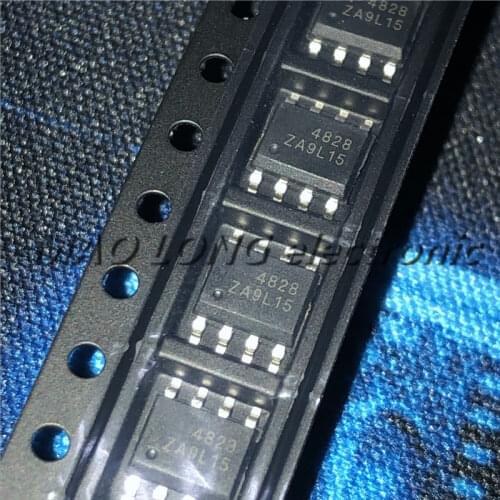 10PCS/LOT AO4828 SOP8 4828 SOP SOP-8 In Stock New original imported double N-channel MOS field effect tube 60V 4.5A