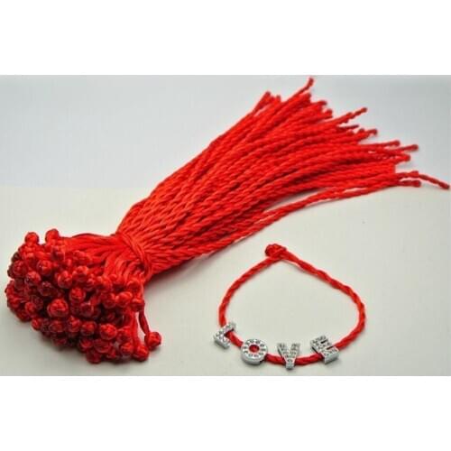 Wholesale 20pc/lot Cute Girls Good Luck Red String Bracelets Handmade Cord Lucky Kabbalah Friendship Bracelet Jewelry Party Gift