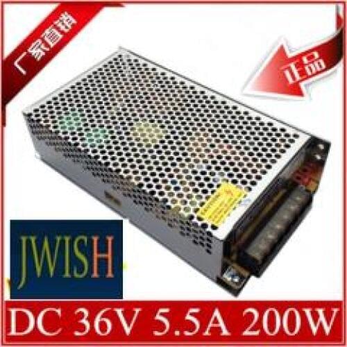 36V5.5A switching power supply , 36V5.5A power , 36V200W industrial power , S-200-36