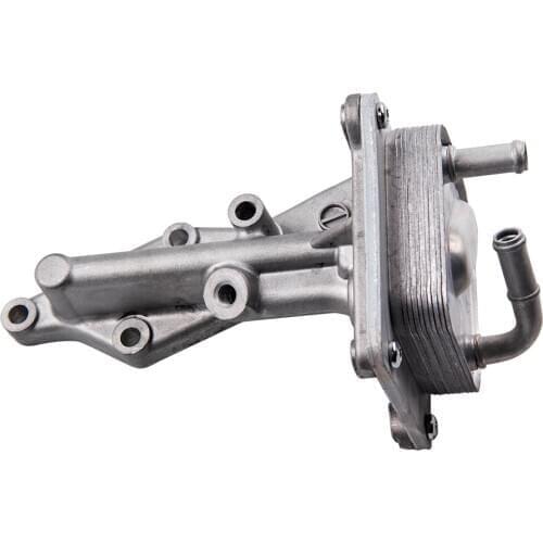 Aluminum Engine Oil Cooler for Nissan Altima Sentra Rogue 2.5L 2007 2008 2009 2010 2011 2012 2013 21300-JA06A 21304-JA00A