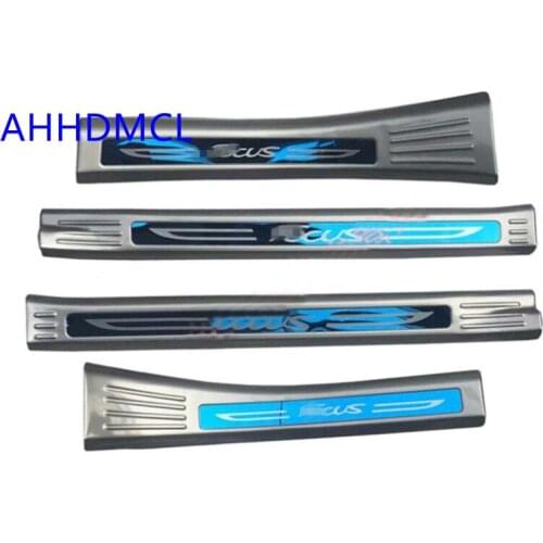 Car Welcome Pedal Threshold Strip Door Sill Strip For Focus 2005 2006 2007 2008 2009 2010 2011 2012 2013 2014 2015 2016 -2020