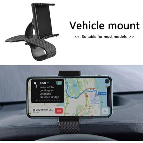 Car Holder 360-degree Rotatable Dashboard Mobile Phone Holder GPS Car Navigation Holder Dashboard Automotive Interior Products