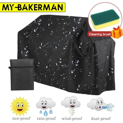 Weber q3200 cover waterproof outdoor barbecue cover heavy garden furniture cover Oxford cloth barbecue protection mat