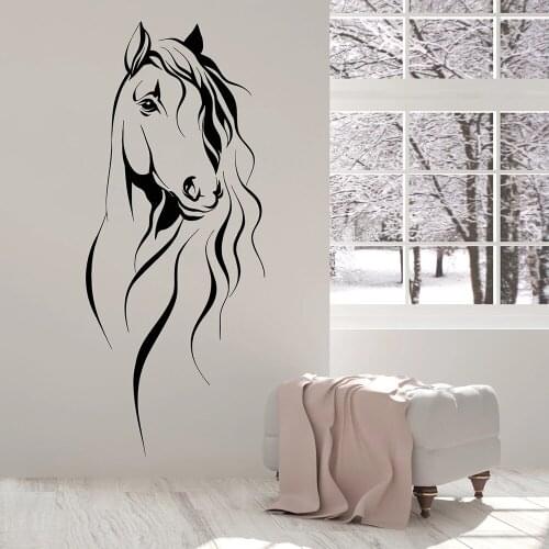 Pet Horse Decoration Wall Stickers, Living Room Decoration Vinyl Wall Stickers And Chinese Style Home Bedroom Wall Wall Stickers