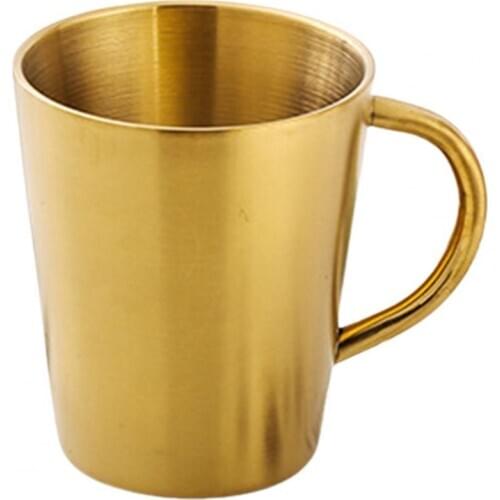 Double-layer Water Cup Stainless Steel Beer Mug Heat Insulation Home Drinkware