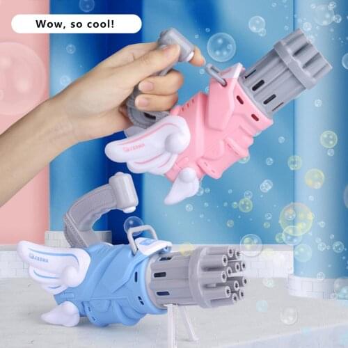 Electric Bubble Machine 12-hole Automatic Bubble Maker Summer Outdoor Soap Water Kids Toy Automatic Bubble Blower Children Gift