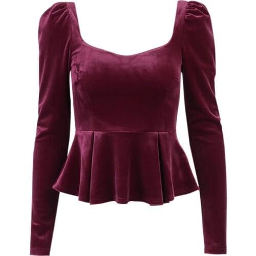 IEGXFASHION Black Blouses