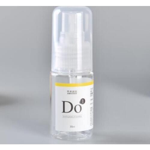 Beauty Cosmetic Spray Bottle PET Alcohol Cosmetic Sub-bottle 30ml Travel Transparent Plastic Perfume Empty Spray Bottle