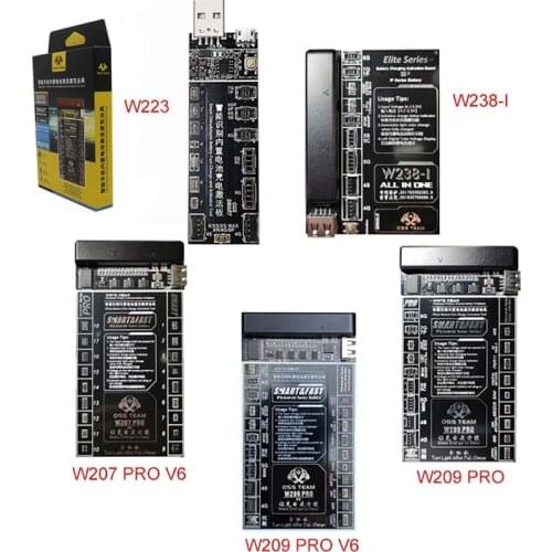 OSS W209 PRO Battery Activation Board for iPhone 4 to 12 Pro Max Samsung Xiaomi Android Circuit Board Phones Charging Tester
