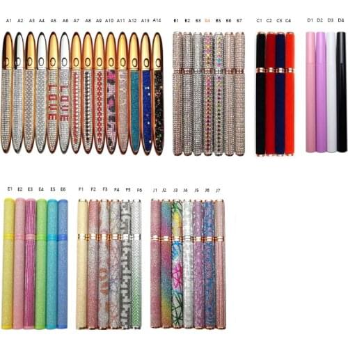 Eyeliner Pen Wholesale Magic Self Adhesive False Eyelash Liquid Eyeliner No Magnet Eyelash Makeup Tool Long Lasting Gule Free