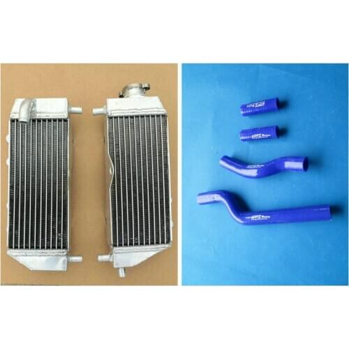 Hot Selling Full Aluminum Radiator & Hose 2002-2013 For Yamaha YZ250 YZ 250 Fits 02 03 04 05 06 07 08 09 10 11 12 13