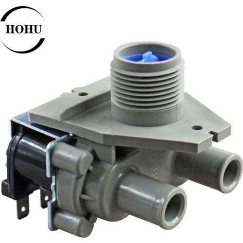 Universal double head washing machine inlet valve FCS-180A full automatic washing machine electromagnetic valve inlet valve