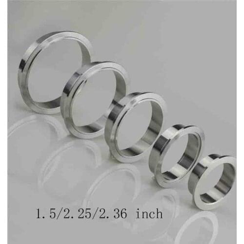 Top Quality 1.5/2.25/2.36 inch Auto Stainless Steel V band Male Famale Flange Exhaust Flange 76mm