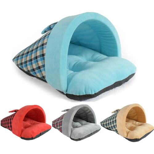 Winter Warm Pet Dog Beds Mattress Blanket Kennel Sleeping Mat Cloth Fabric Filling High Elasticity PP Cotton Dog Mat Cat House