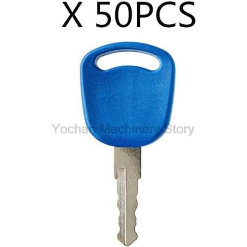 50 Pcs 14601 Key For New Holland Case Tractor Excavator Grader Dozer Heavy Equipment 82003267 82030143 Free Shipping