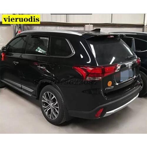 Car Styling ABS Plastic Unpainted Primer Rear Trunk Boot Lip Wing Rear Spoiler For Mitsubishi Outlander 2013 2014 2015 2016 2017