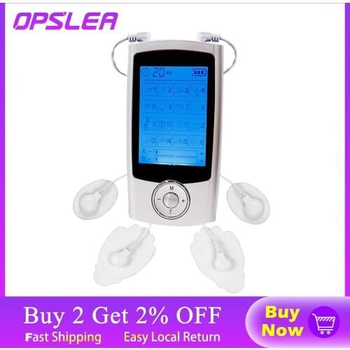 Mini Digital Electronic Body Slimming Pulse Massage Muscle Relax Stimulator Acupuncture Therapy Massager Physiotherapy Apparatus