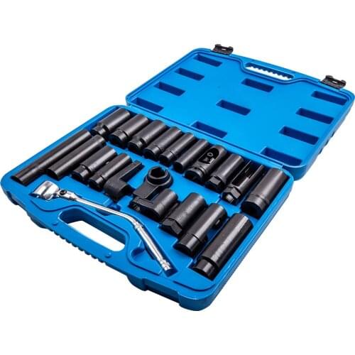 Oxygen Sensor Socket Remover Installer Extractor Tool Set Universal For Nissan