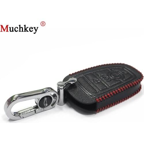 For BMW X1 X3 X5 1 3 5 7 Series 525li 320li Car Key Case Leather Auto Key protection cover Shell keychain key case Car Styling