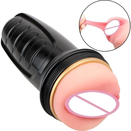 Soft Pussy Sex Machine Sex Toys for Men Masturbador Sex Products Realistic Vagina Male Masturbation Cup Erotic Adults